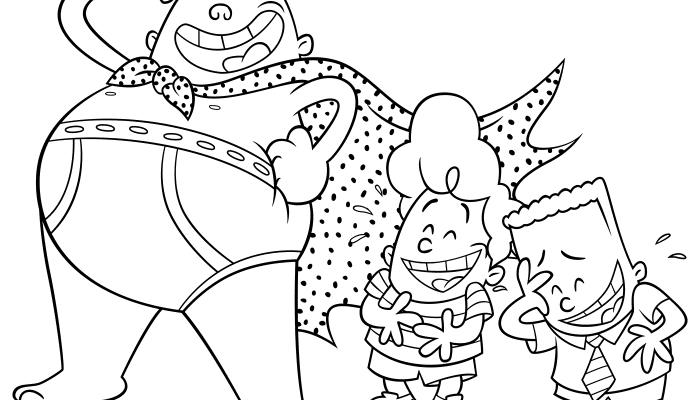 Captain Underpants Coloring Book A Creative Guide