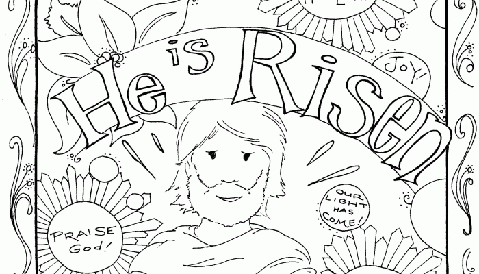 Religious Easter Coloring Book A Creative Guide