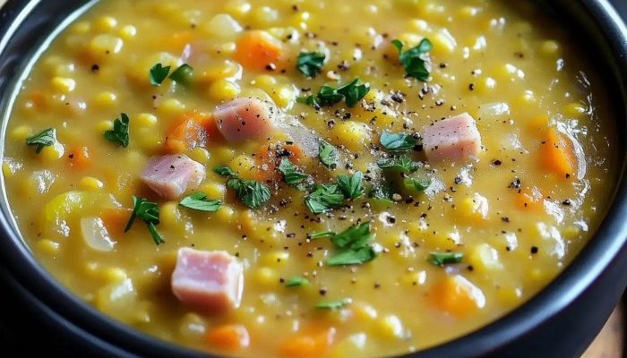 Split Pea Soup Ham Recipe A Flavorful Guide