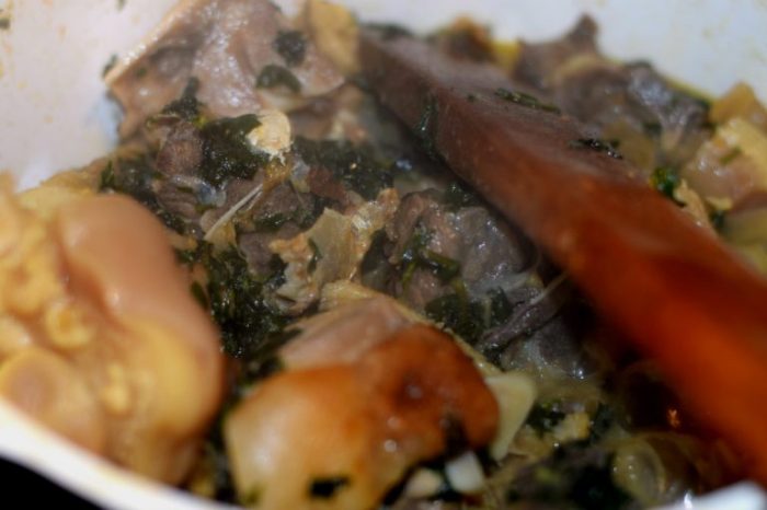 Afang soup recipe