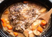 Slow Cooker Pot Roast Recipe with Onion Soup Mix