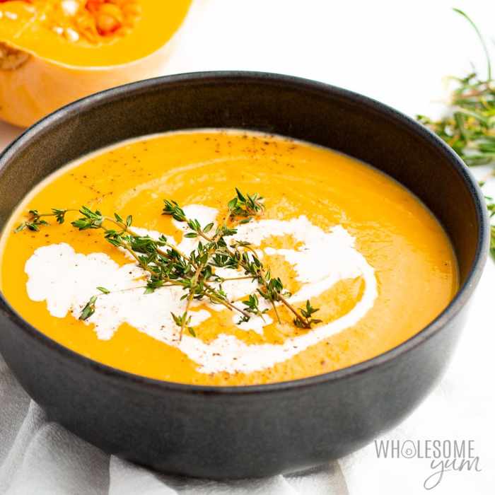 Butternut bisque soup recipe