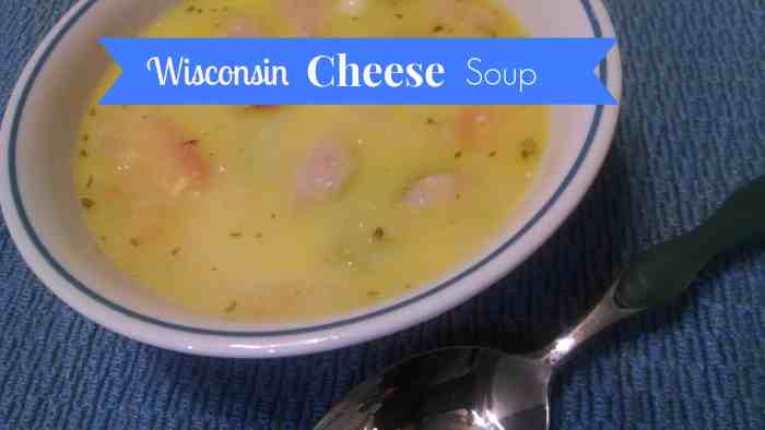 Wisconsin cheese soup recipe